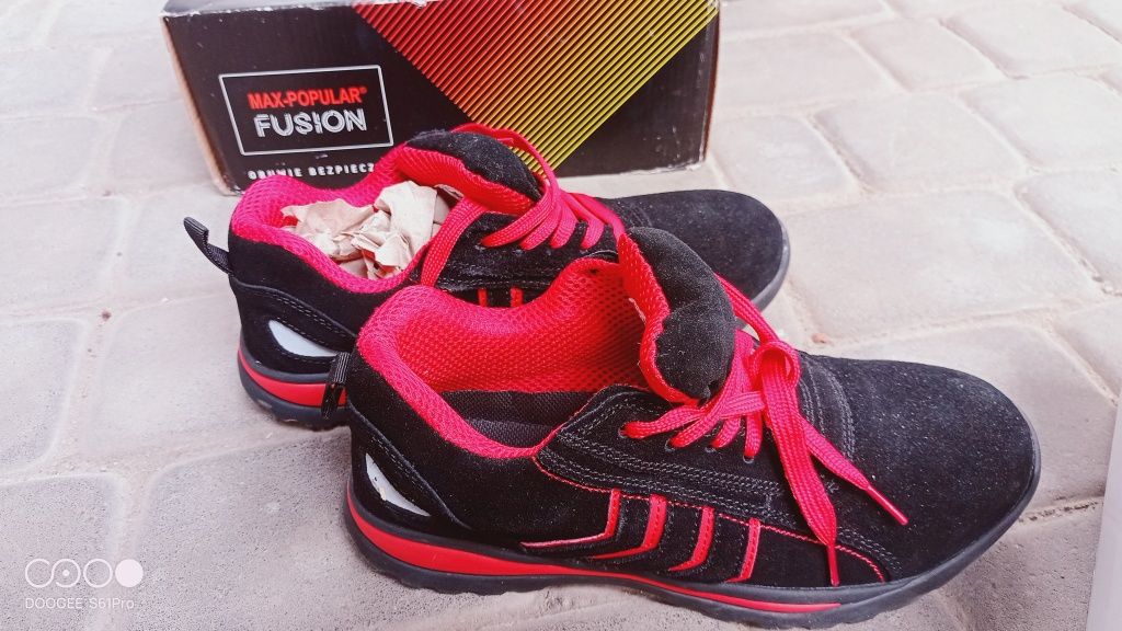 Buty robocze S1 obuwie bezpieczne 42 fusion