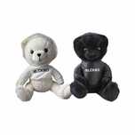 Мягкая игрушка Teddy Black&White, 40 см – плюшевый подарочный медведь
