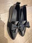 Nowe buty mokasyny z kokardami