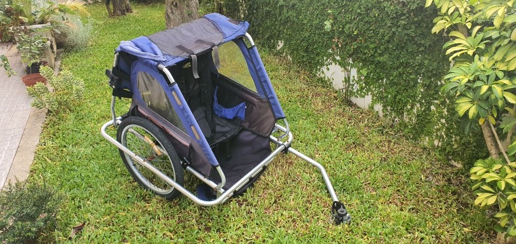 Atrelado bicicleta 2 lugares