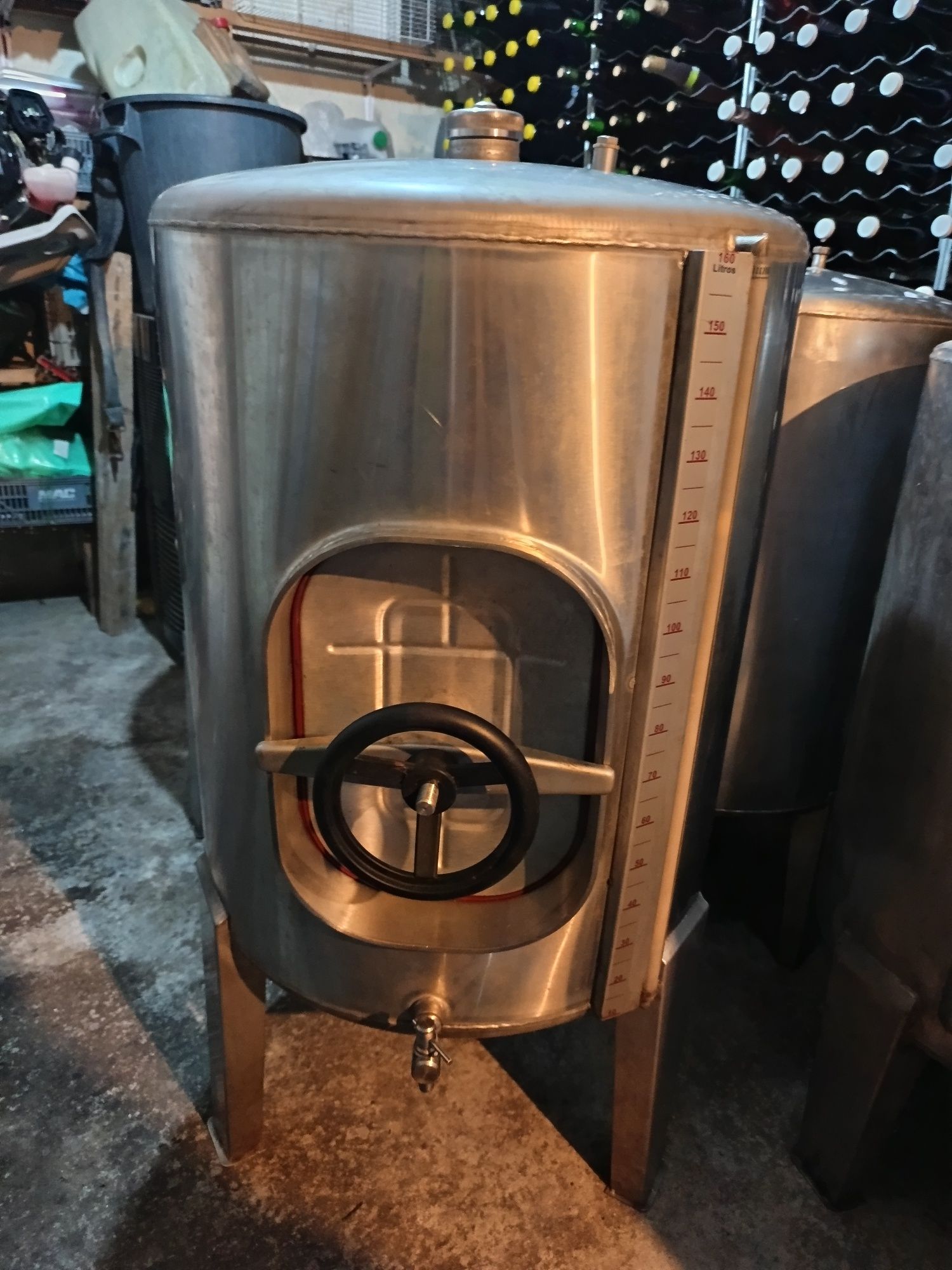 Cuba inox de 165 liros