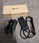 Vemont zasilacz USB, 4 porty USB 3.0 HUB