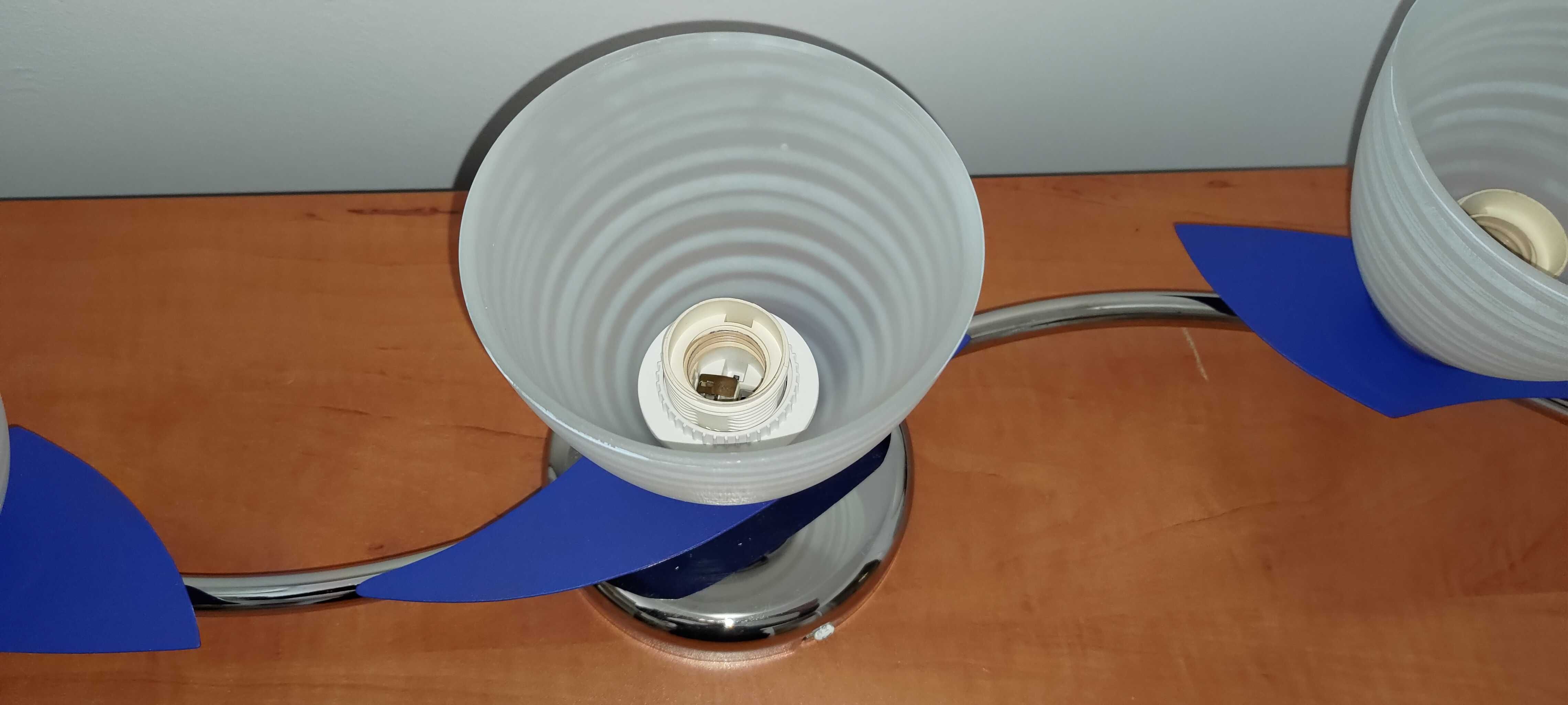 lampa sufitowa żyrandol 3 klosze E27