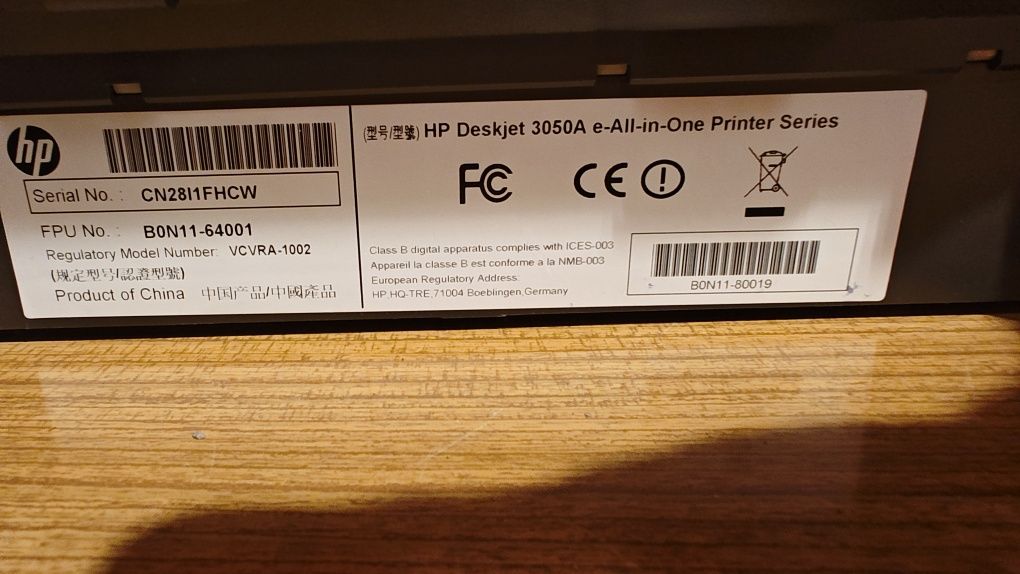 Drukarka HP Deskjet3055A e- all-in-one