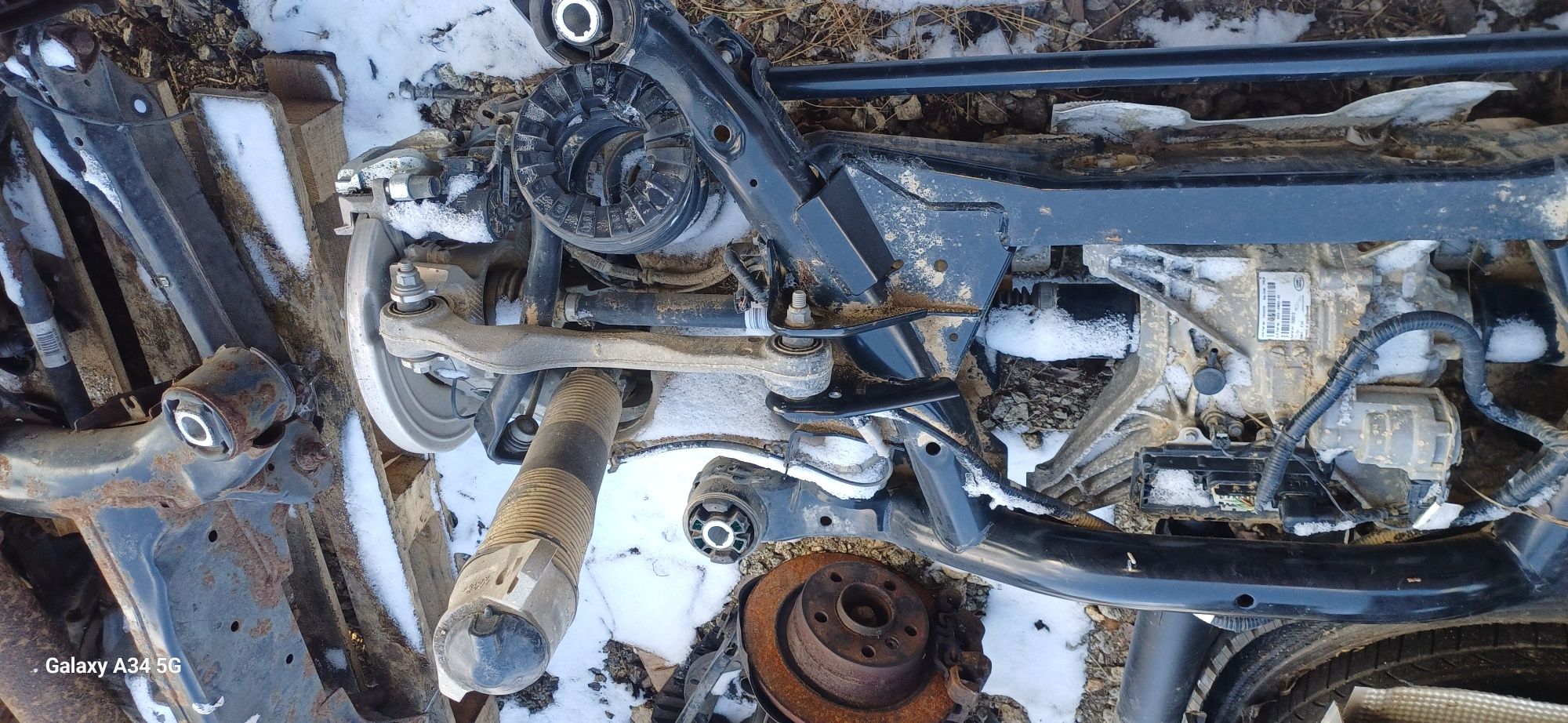 Zawieszenie tylne most tylny  dyferencjał range rover evoque ll L551