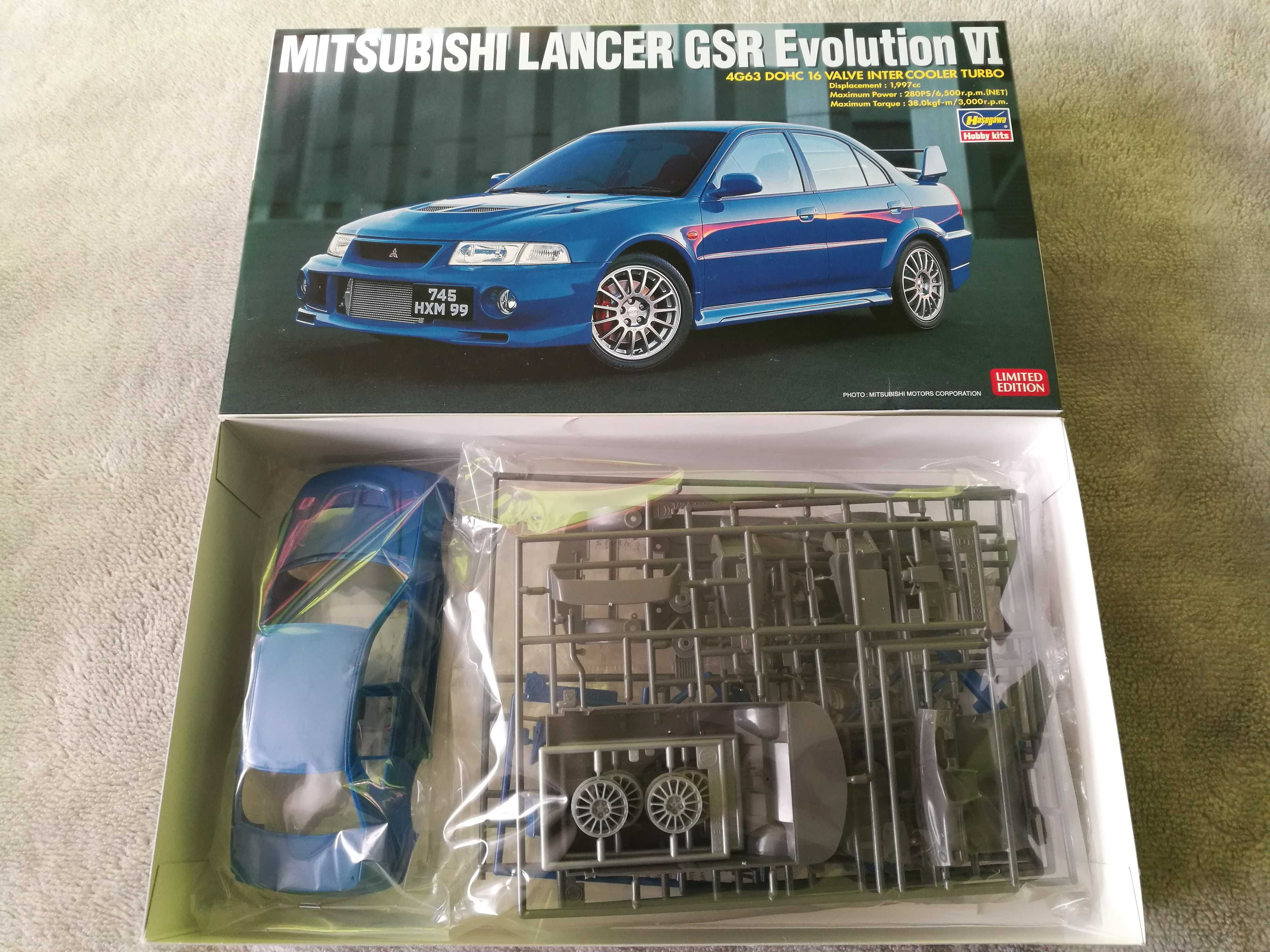 Hasegawa 20336 1/24 Mitsubishi Lancer GSR Evolution VI