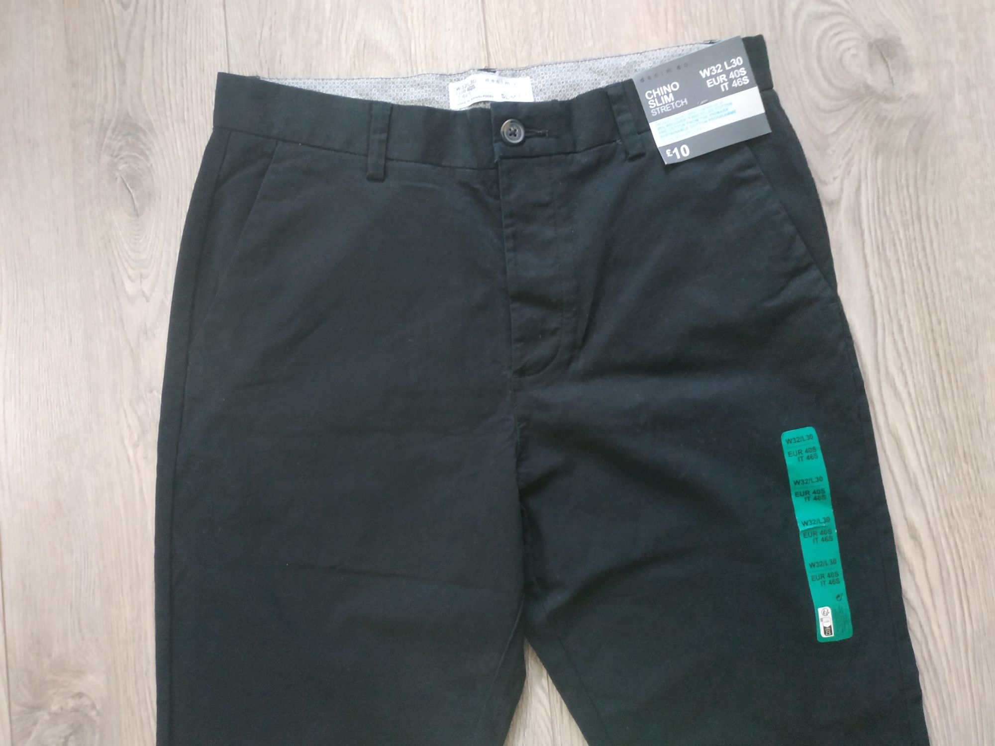 Штаны брюки чиносы Denim Co Chino slim W32 L30
