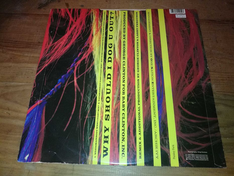 GEORGE   CLINTON (funk–soul) - Why I Should I Dog U Out  MAXI