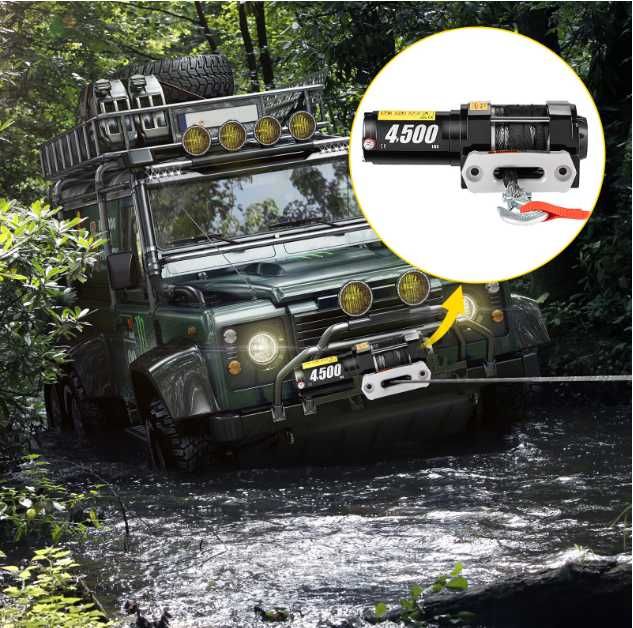 Wciągarka Elektryczna 4500lbs VEVOR 12V DC - (Okazja)