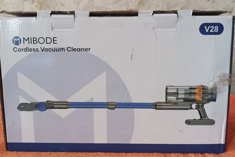 Пилосос акумуляторний без дротовий MIBODE V28 45000 Па. 550Вт