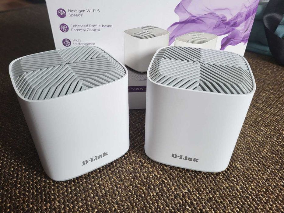 D-Link AX1800 Dual-Band Whole Home Mesh Wi-Fi 6 System (2x)-COVR-X1862