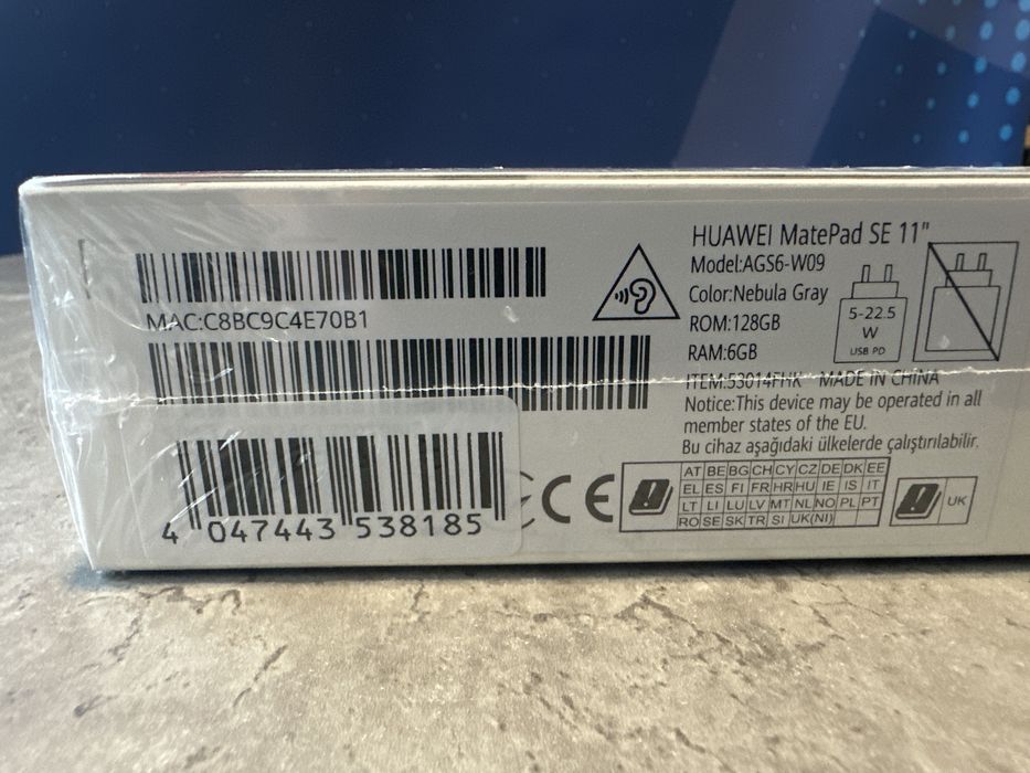 Планшет Huawei MatePad SE 11" 2nd Gen 6/128GB Grey + M-Pencil Lite