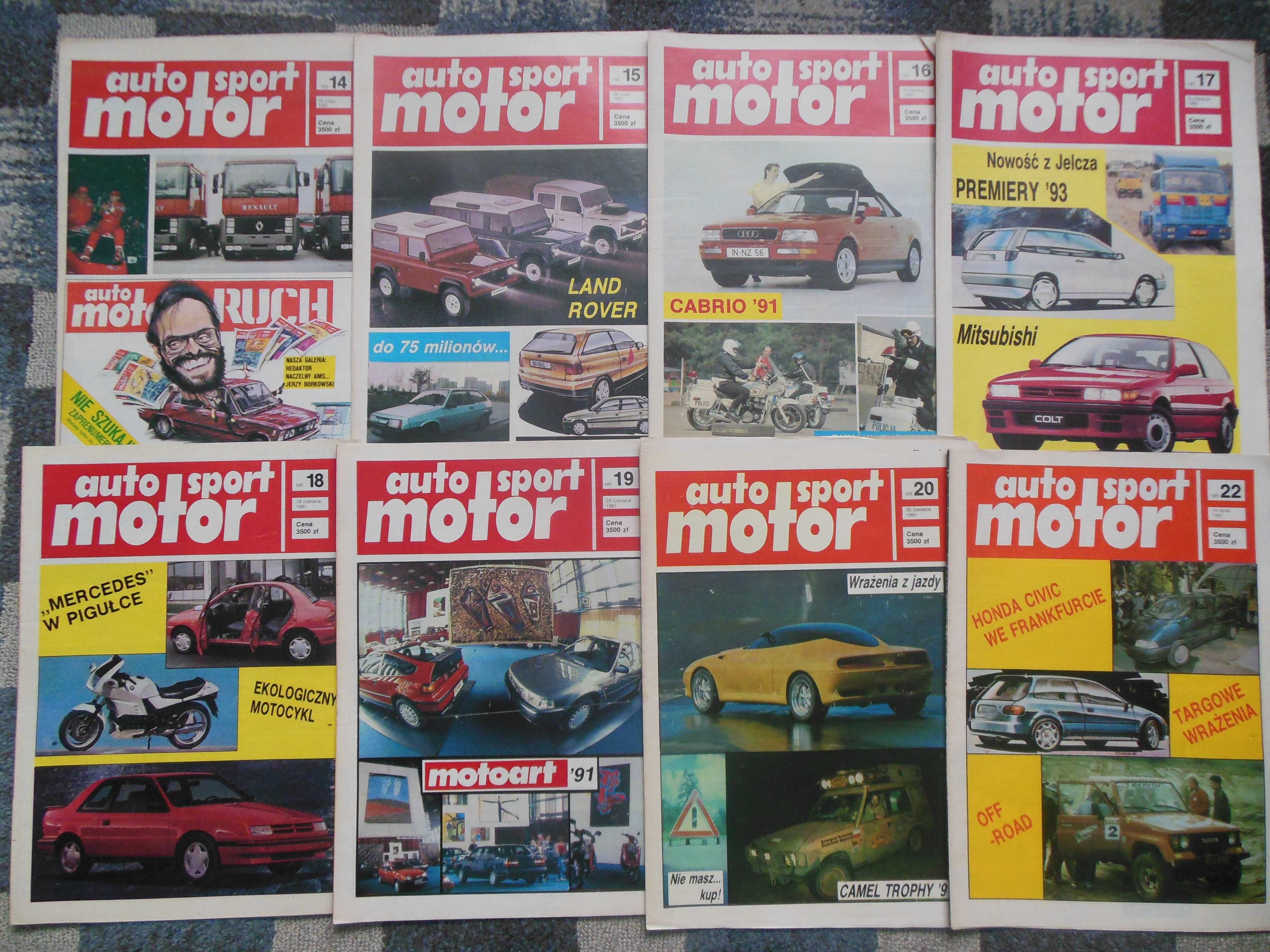 Gazeta  Auto Motor Sport 1991r.