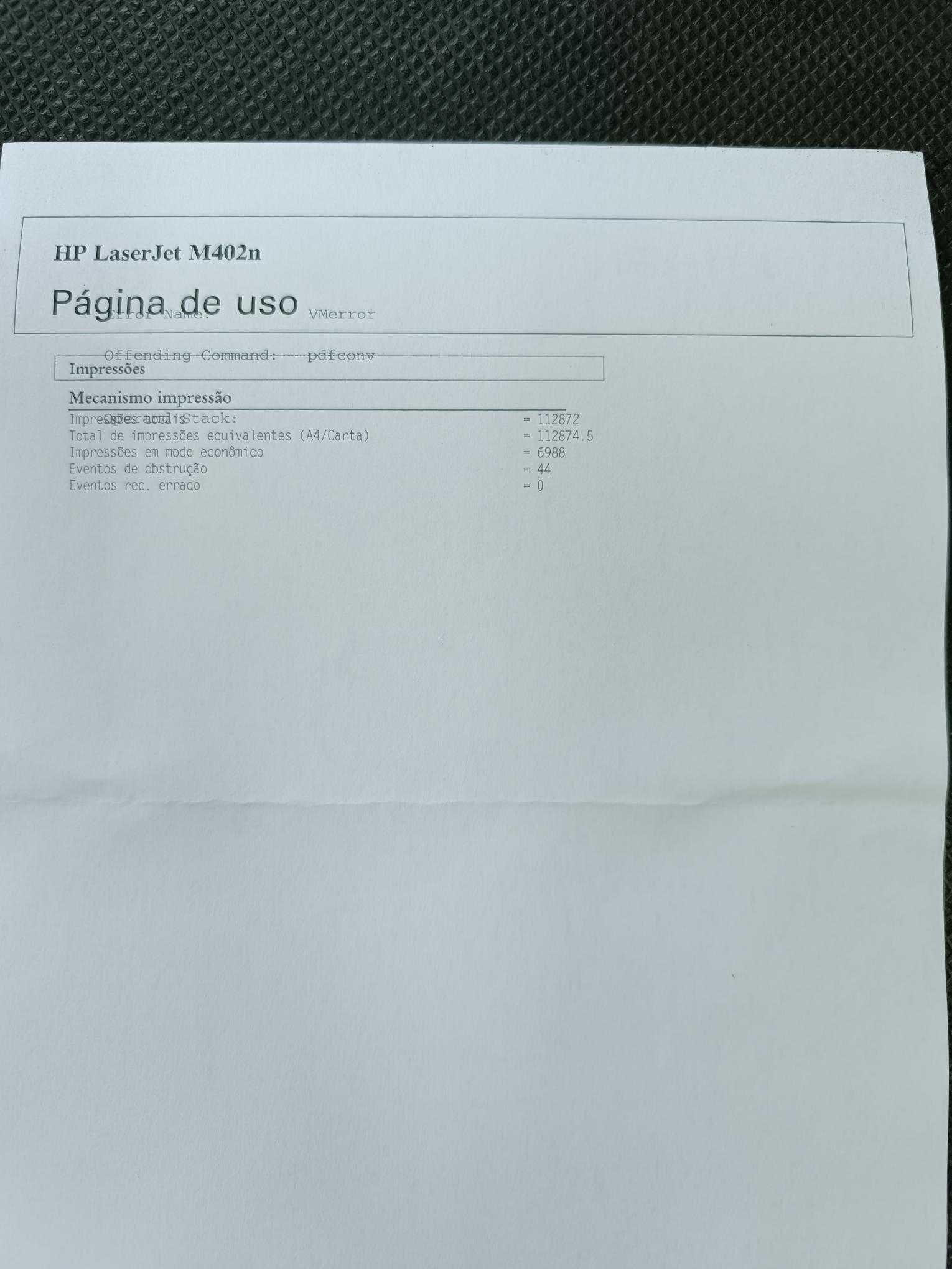 vendo hp laserjet pro m402 n