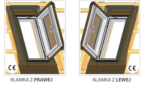 Wyłaz dachowy Okno wyłazowe Właz PCV 55x78 OCIEPLONY + KOŁNIERZ !!