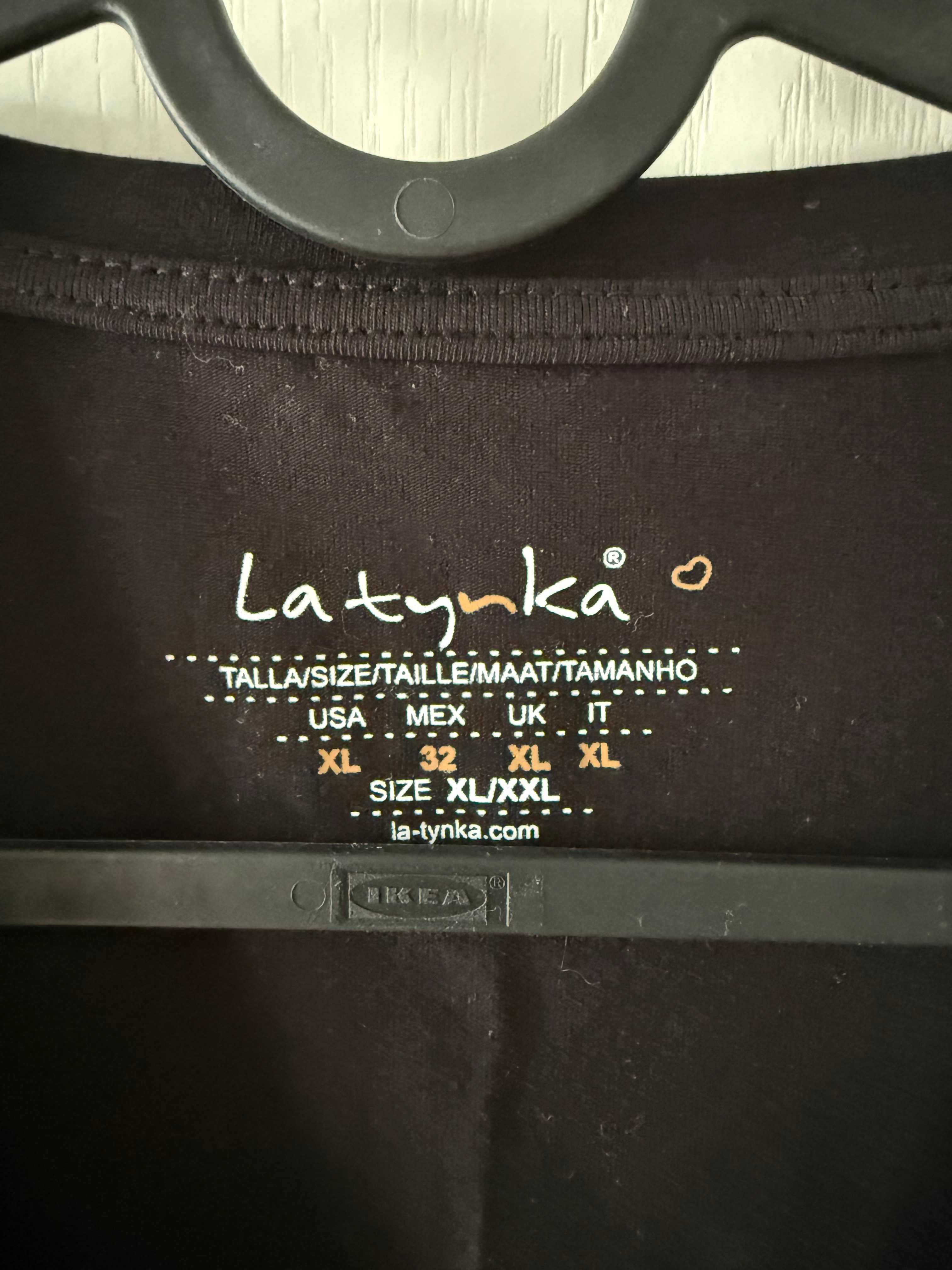 Koszulka z krótkim rękawem czarna Latynka XL/XXL
