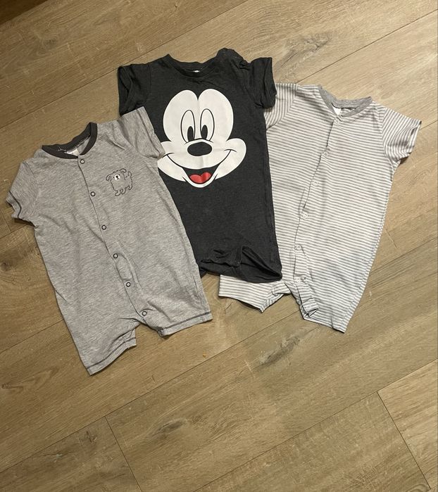 H&M 3x rampersy (rozm.80)