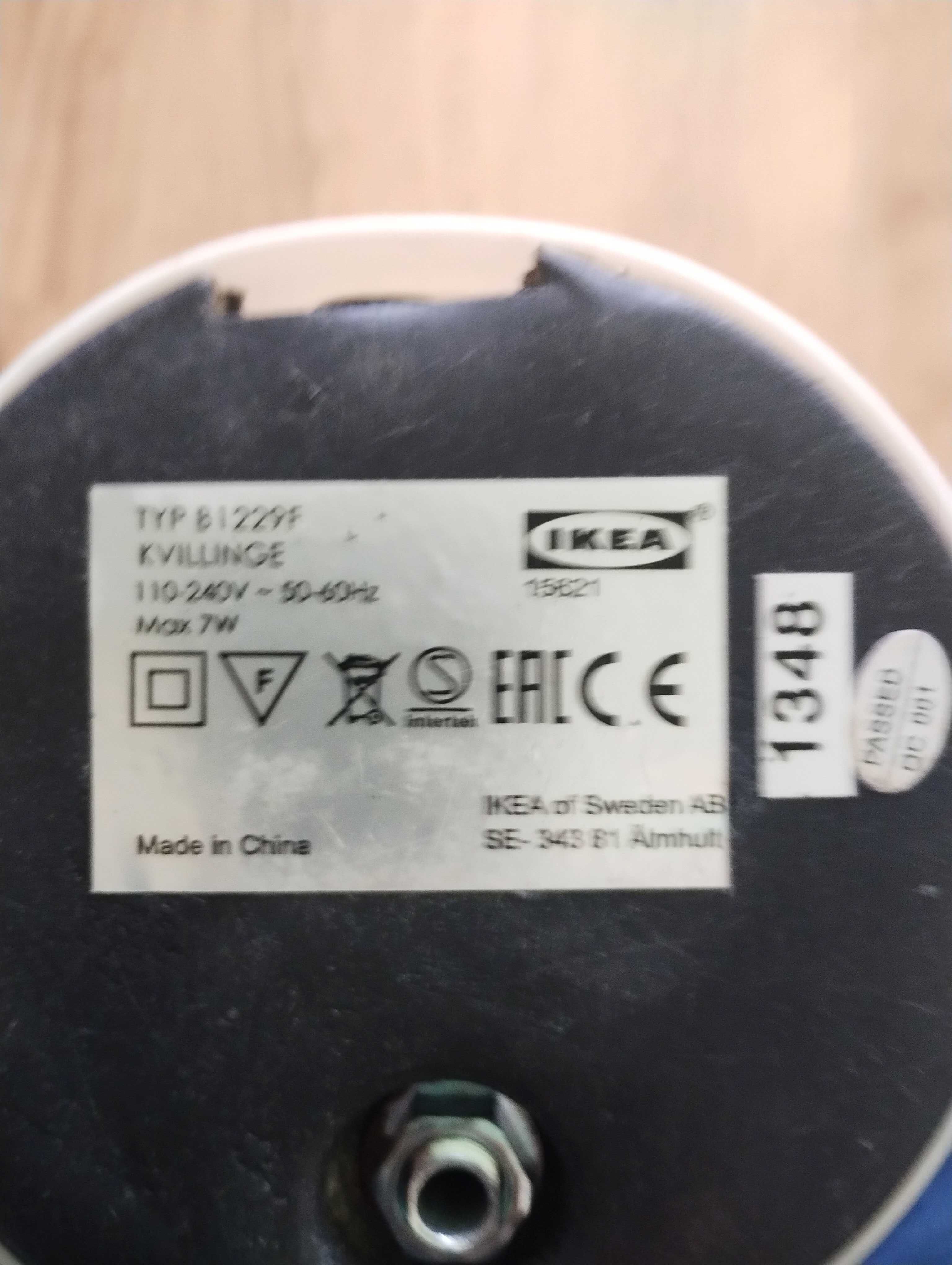 Kvillinge lampka Ikea lampka biurkowa lampka nocna