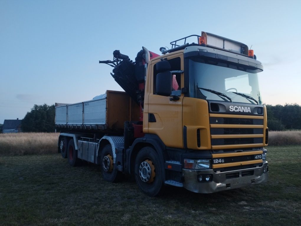 Scania 124G 470KM HDS Palfinger OKAZJA!!!