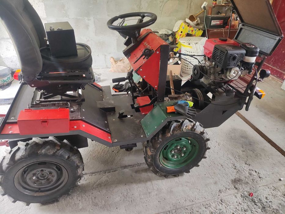 Мінітрактор саморобний