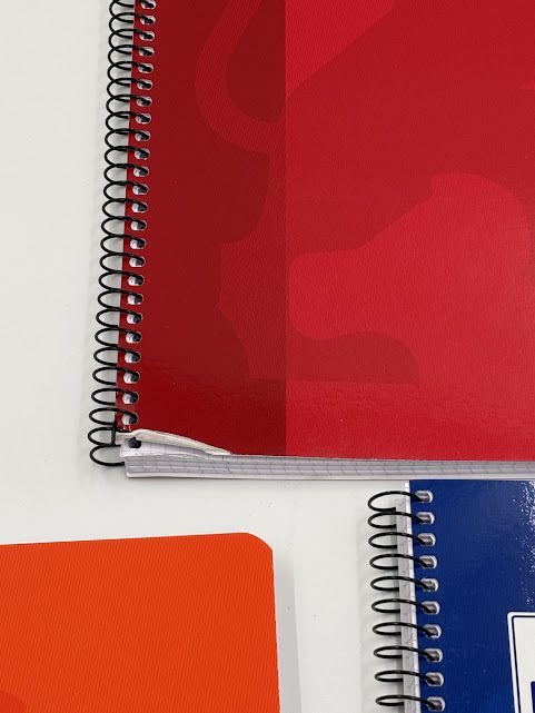 oxford notatnik a4 w kratkę miękka okładka 80 kartek 5szt w zestawie