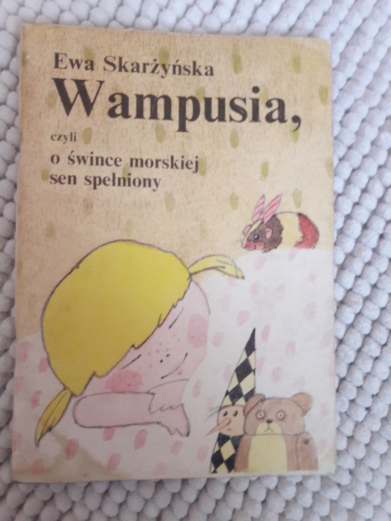 Wampusia czyli o świnice morskiej sen spełniony książka dla dzieci