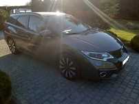 Honda Civic IX Tourer 1.8 Automat. Salon Polska, I właściciel Elegance 2017 Polift