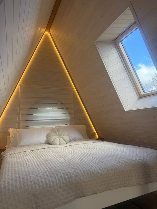 Оренда будинків A-frame в Карпатах- "Лісовий Трикутник", Чан, Микуличи