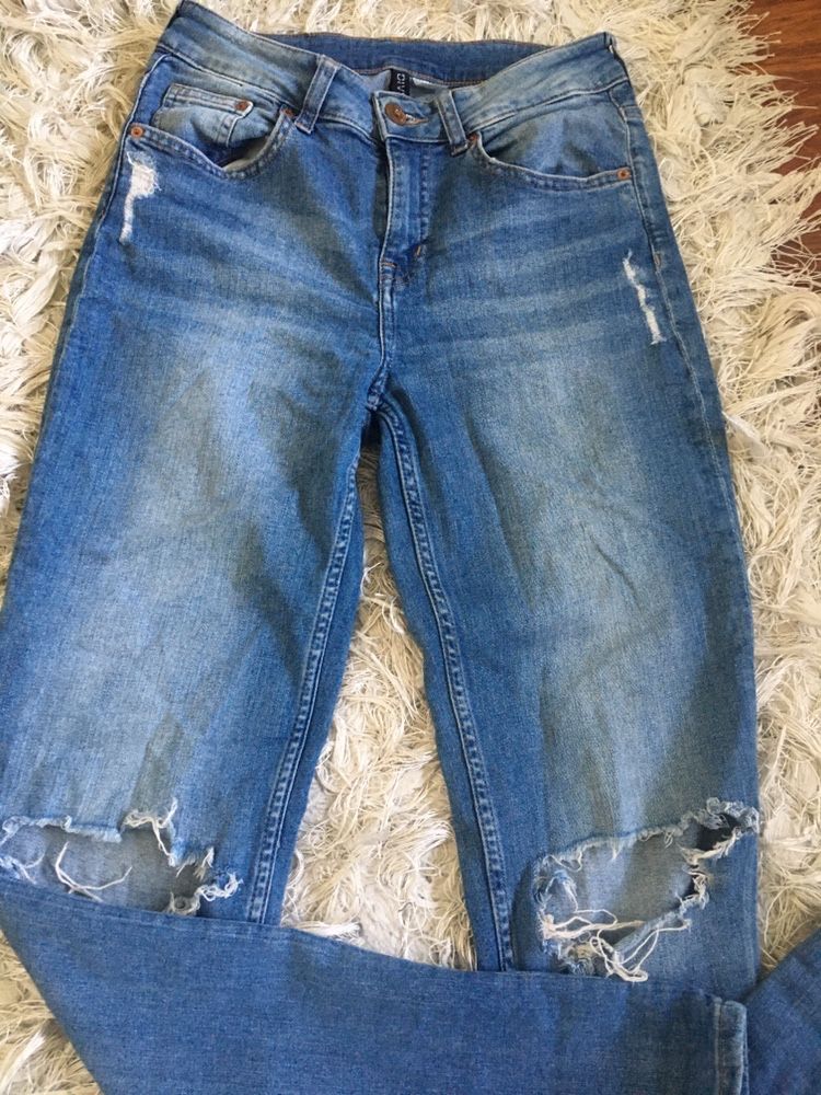 Spodnie jeansowe boyfriend H&M