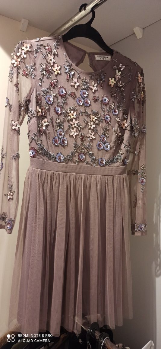 Piękna sukienka z Zalando sista glam 40