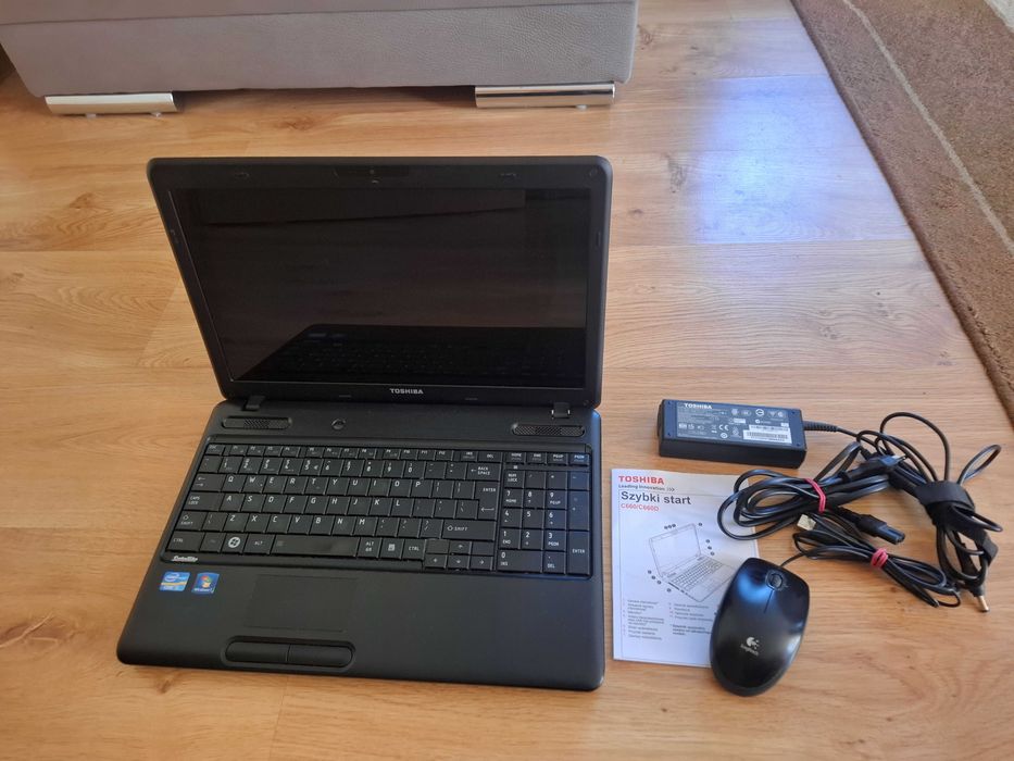 Laptop Toshiba C660 i3 SSD 500GB Geforce jak nowy