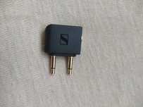 Adapter lotniczy, airline jack m.in. do modelu SENNHEISER MOMENTUM 4