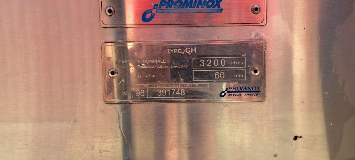 Zbiornik schładzalnik do mleka 3200l