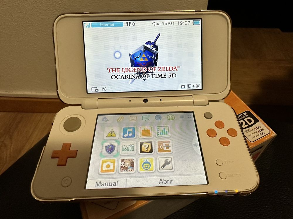 Nintendo 2DS XL + Nintendo Game Boy Advance SP