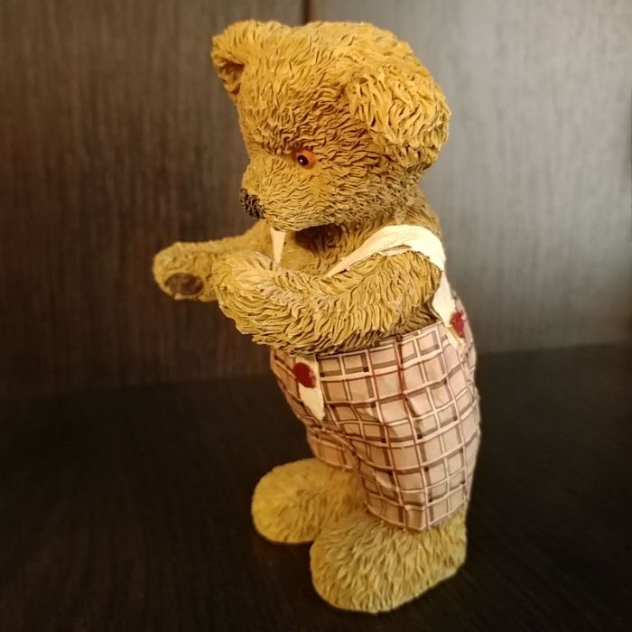 Фигурка Медведь, полистоун, выс 14,5 см