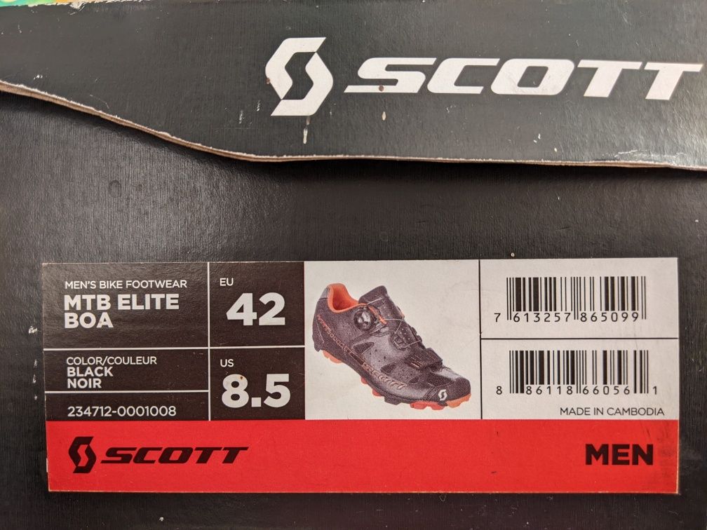 Sapatos BTT Scott Elite Boa