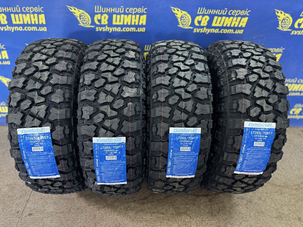 Болотні шини 265/70R17 Comforser CF3300 MT