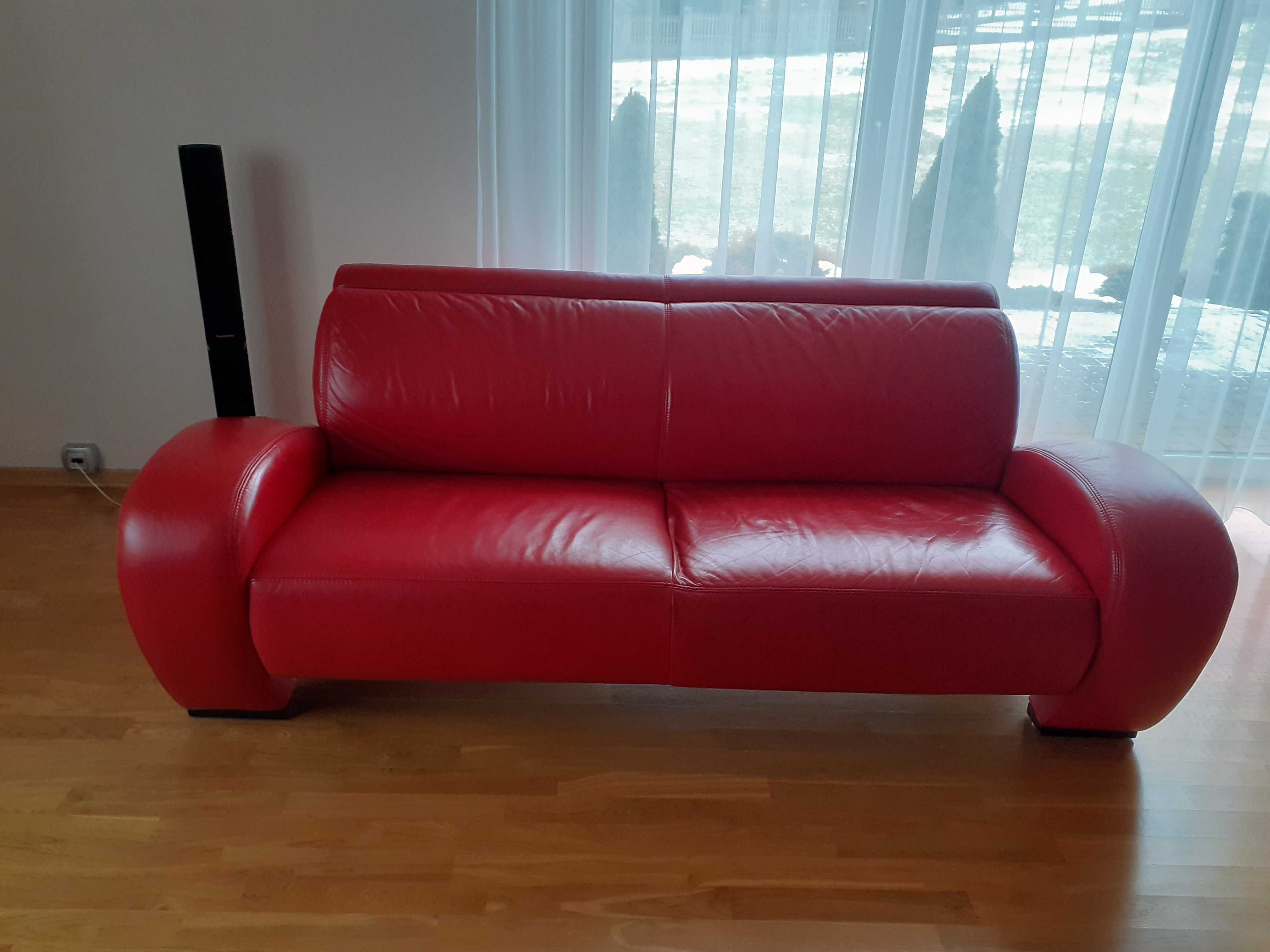 ETAP SOFA  sofa + 2 fotele skóra naturelle