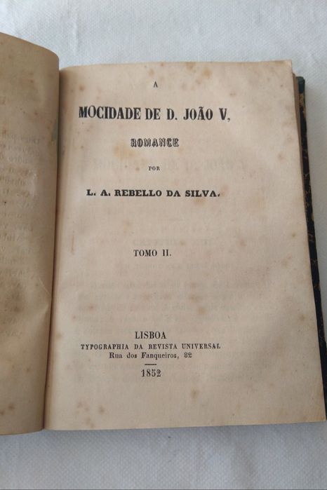 A Mocidade de D. João V