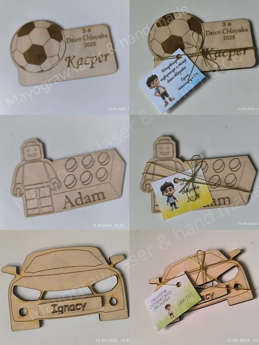 Magnes z imieniem upominek prezent personalizowany