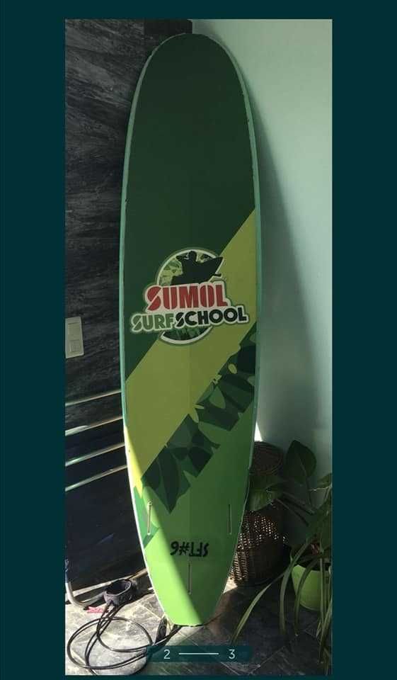 8 epoxy Malibu evolution funboard prancha de surf nsp FCS