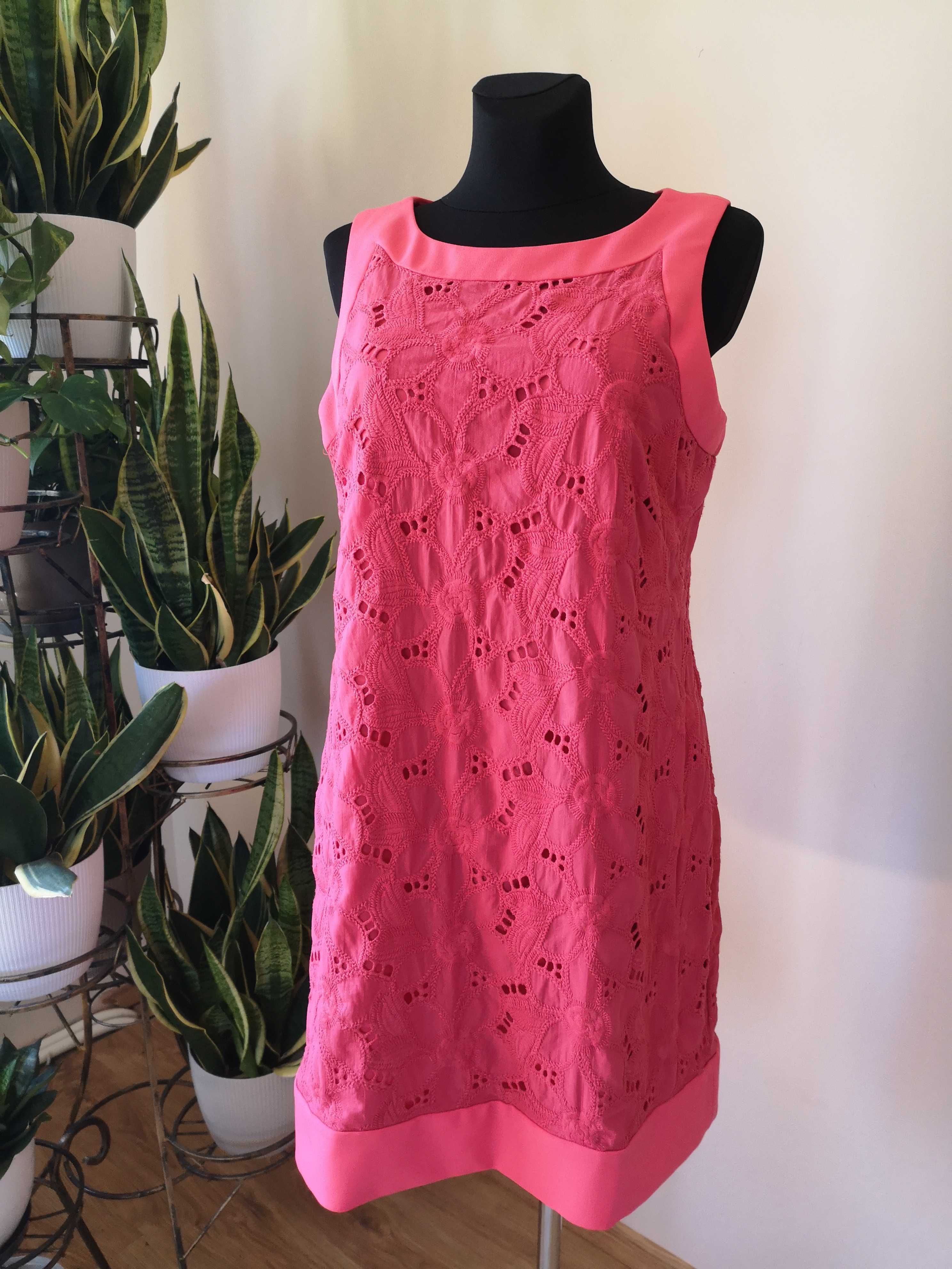 Różowa sukienka Roman rozmiar 46