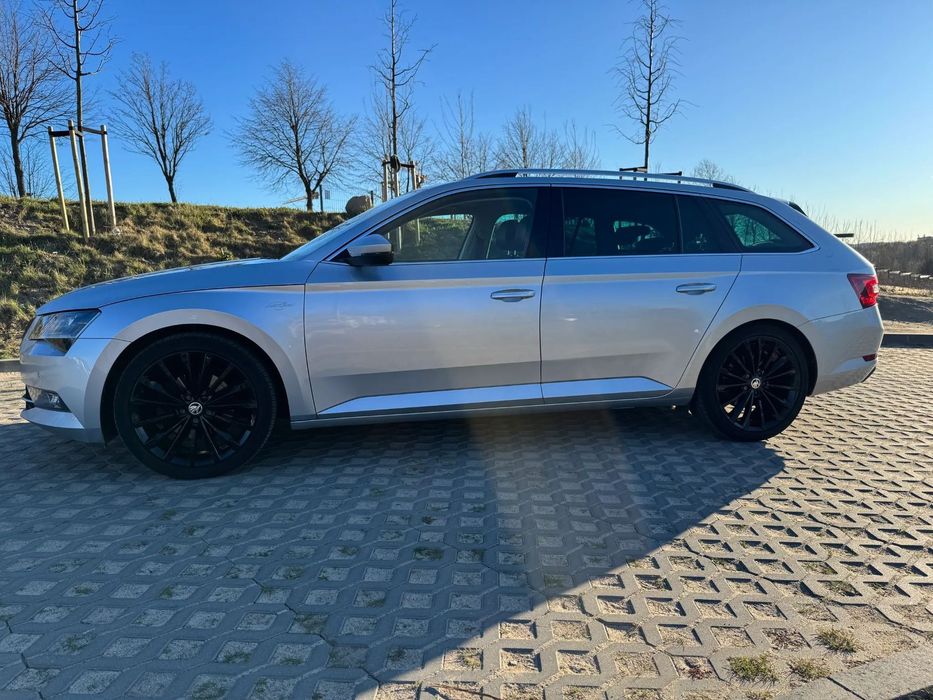 Skoda Superb Škoda Superb L&K 2.0 TDI 190 KM•ASO•Panoramiczny dach,Nowe hamulce!