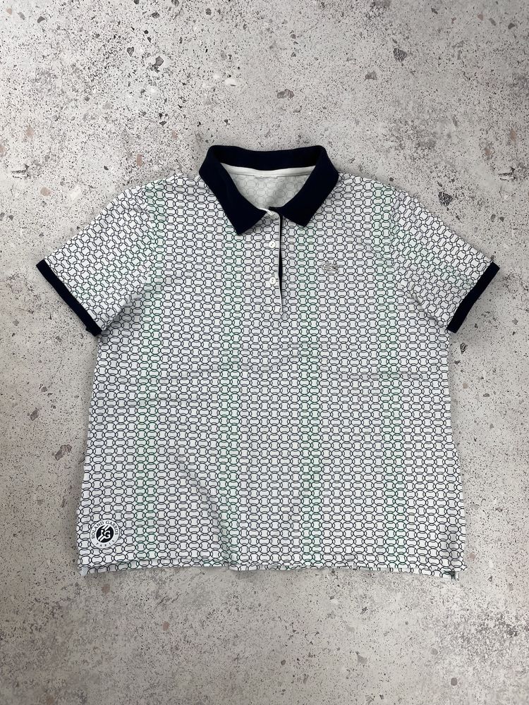 Lacoste Roland Garros Printed Polo Women’s жіноча футболка поло