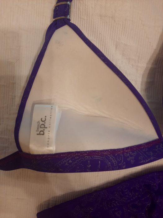 Купальник роздільний жіночій. Фіолетовий. Розмір 46-48.