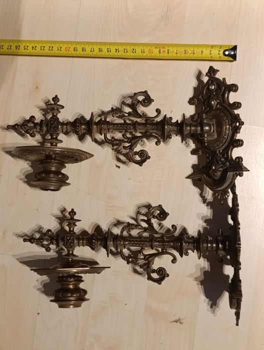 Бронзовый канделябр