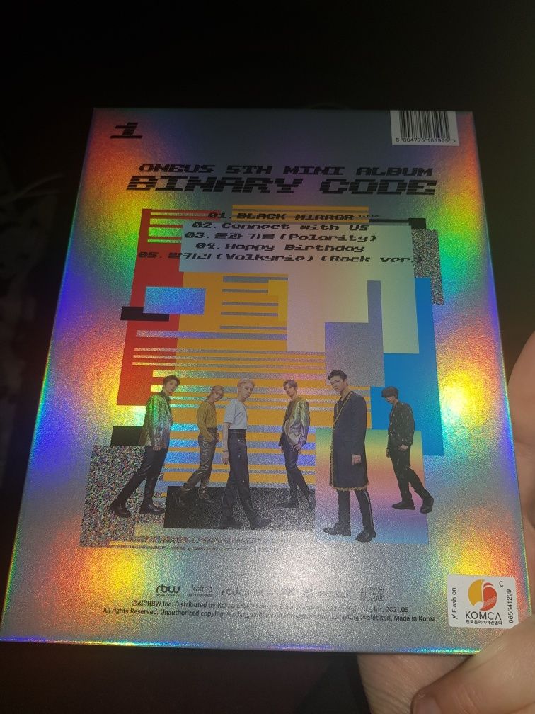 Album ONEUS Binary Code ( one ver.) ze wszystkimi dodatkami kpop