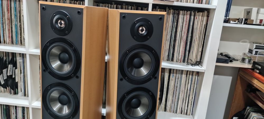 Conjunto Colunas - SONY SS-MF415 - 200W - Exelentre Estado