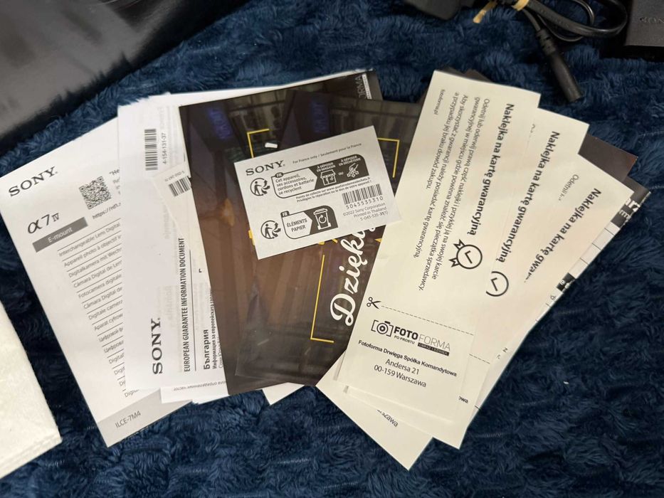 Zestaw sony a7 iv + samyang 24-70 f2.8