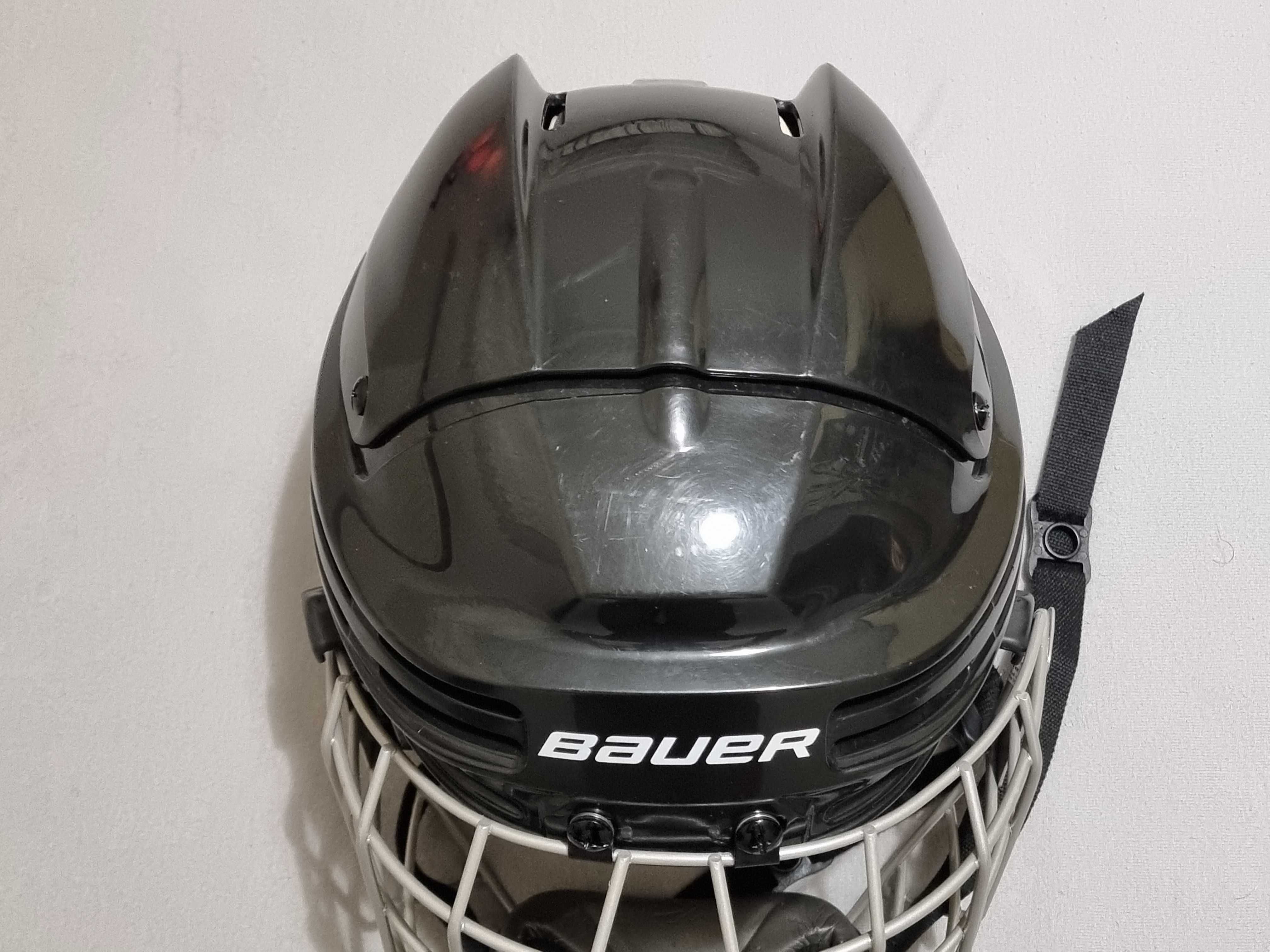 Kask hokejowy Bauer 4500 (rozm. S) z kratownicą Bauer Profile I FM